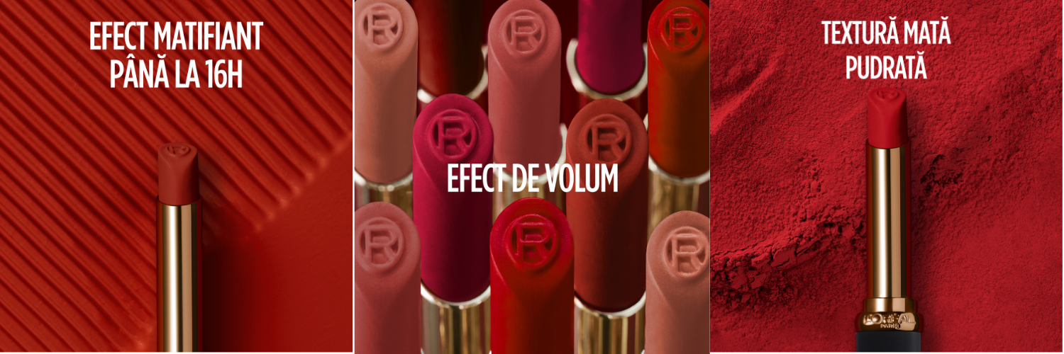 Ruj mat cu efect de volum Color Riche Intense Volume Matte